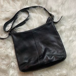 Vintage Coach Legacy Leather Slim Duffel Shoulder Bag #9188